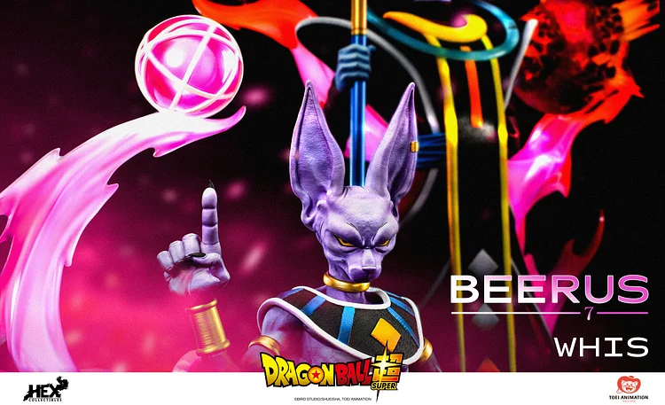 HEX Collectibles  - Beerus & Whis Licensed 1/4 Statue(GK)
