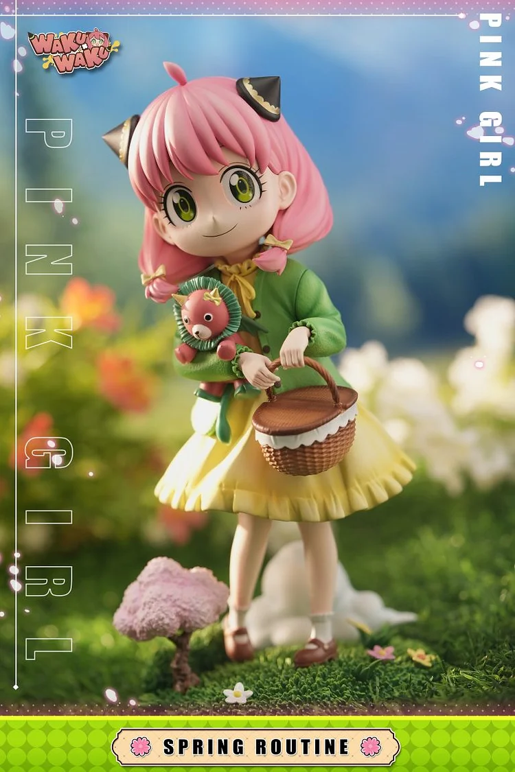 WakuWaku Studio - Four Seasons Spring Daughter Anya Forger Statue(GK)