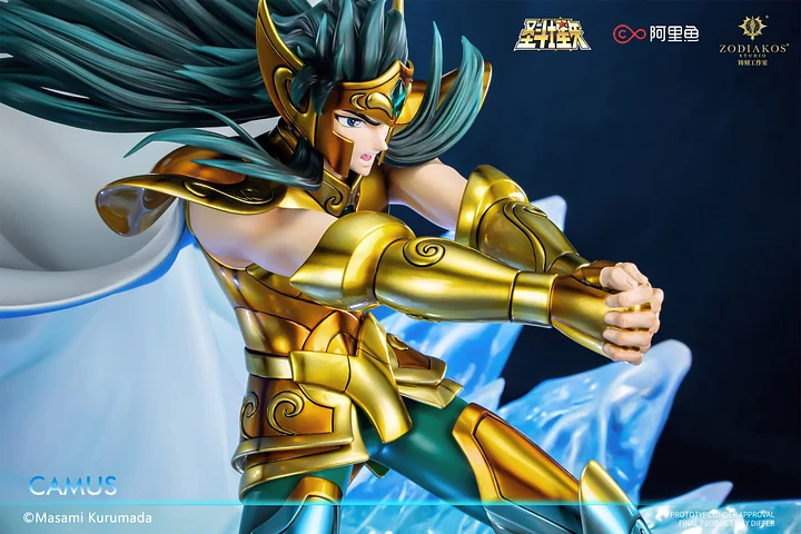Zodiakos Studio - Saint Seiya: Knights of the Zodiac Gold Saints Vol. 11 Aquarius Camus  Licensed Statue
