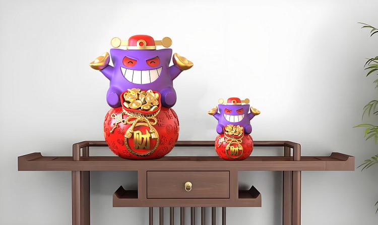 TiaoTiao Hall Studio - Pokémon Fortune Gengar Statue(GK)