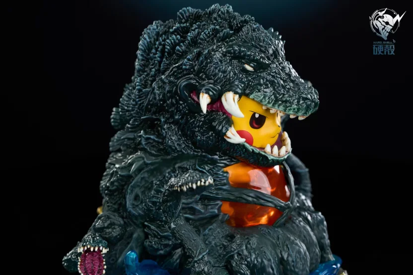 Hard Shell Studio - Pokemon - Pikachu cos Godzilla Statue(GK)