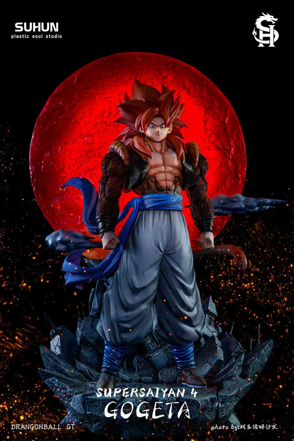 plastic soul Studio - DRAGON BALL  Gogeta Statue