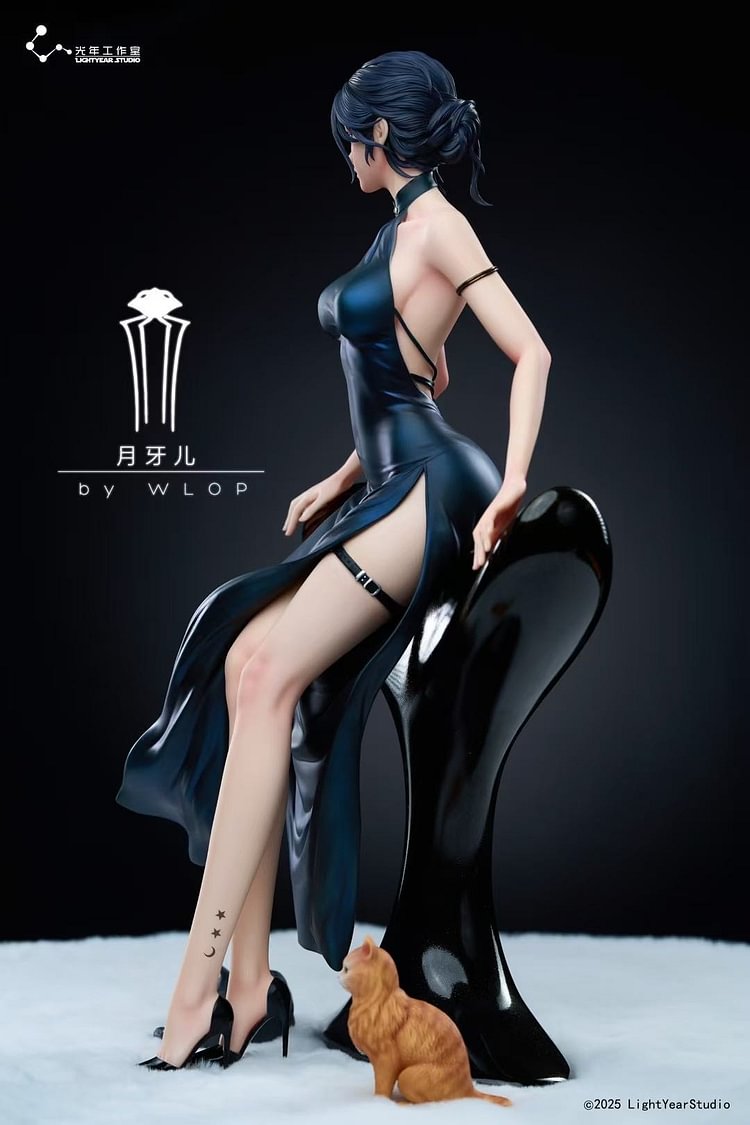 Light Year Studio - Ghost Blade Cloudworm Series Collectible Statue Yue Yaer  1/4 Statue(GK)