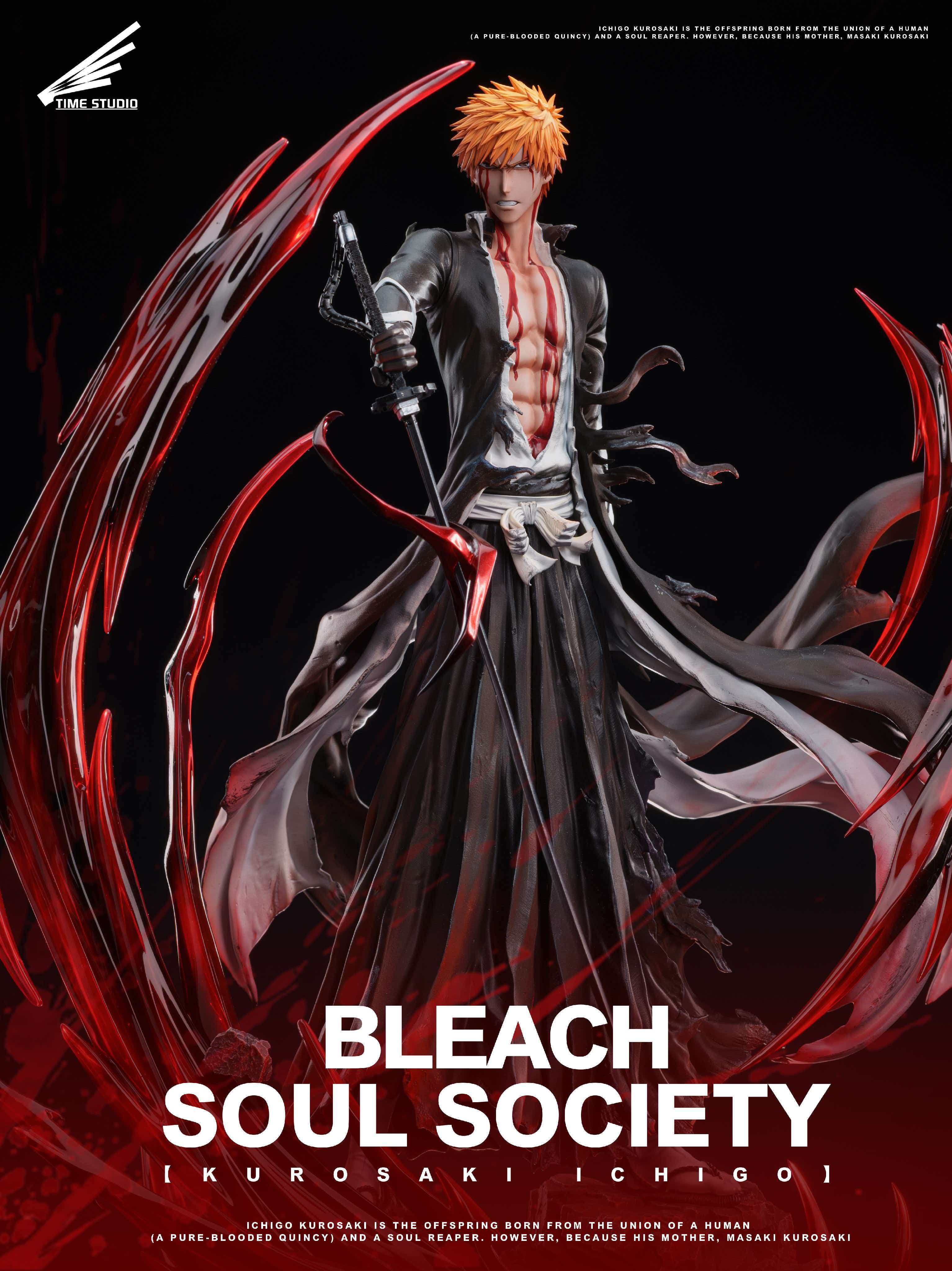 Time Studio Ichigo Kurosaki Bleach Statue