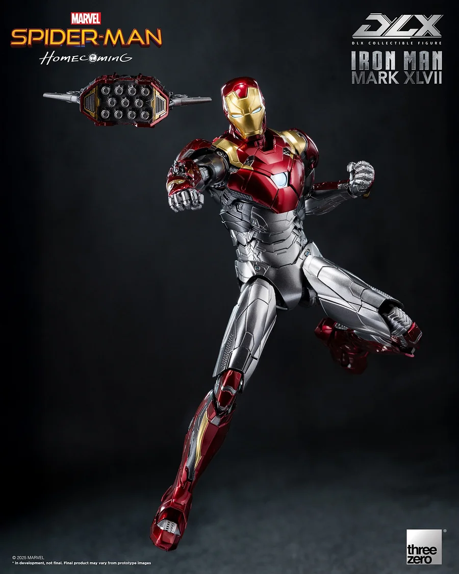 Threezero - Spider-Man: Homecoming DLX Iron Man Mark 47 3Z09460C0 (Licensed)