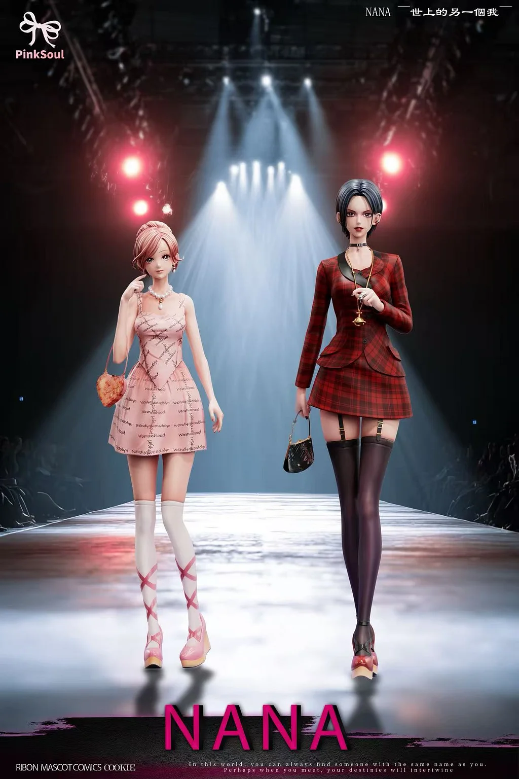 PinkSoul Studio - NaNa Oosaki Nana & Komatsu Nana  Statue