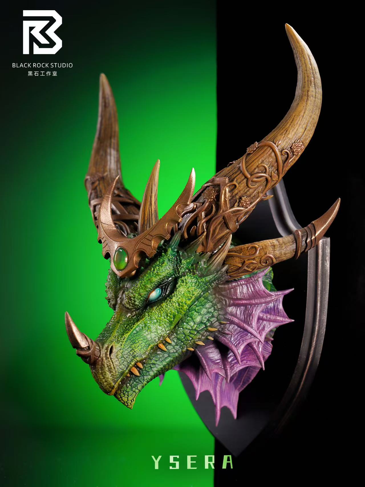 BRS Studio Five Dragon Guardian Fridge Magnet Set Resin Collectible World of Warcraft GK Limited Edition