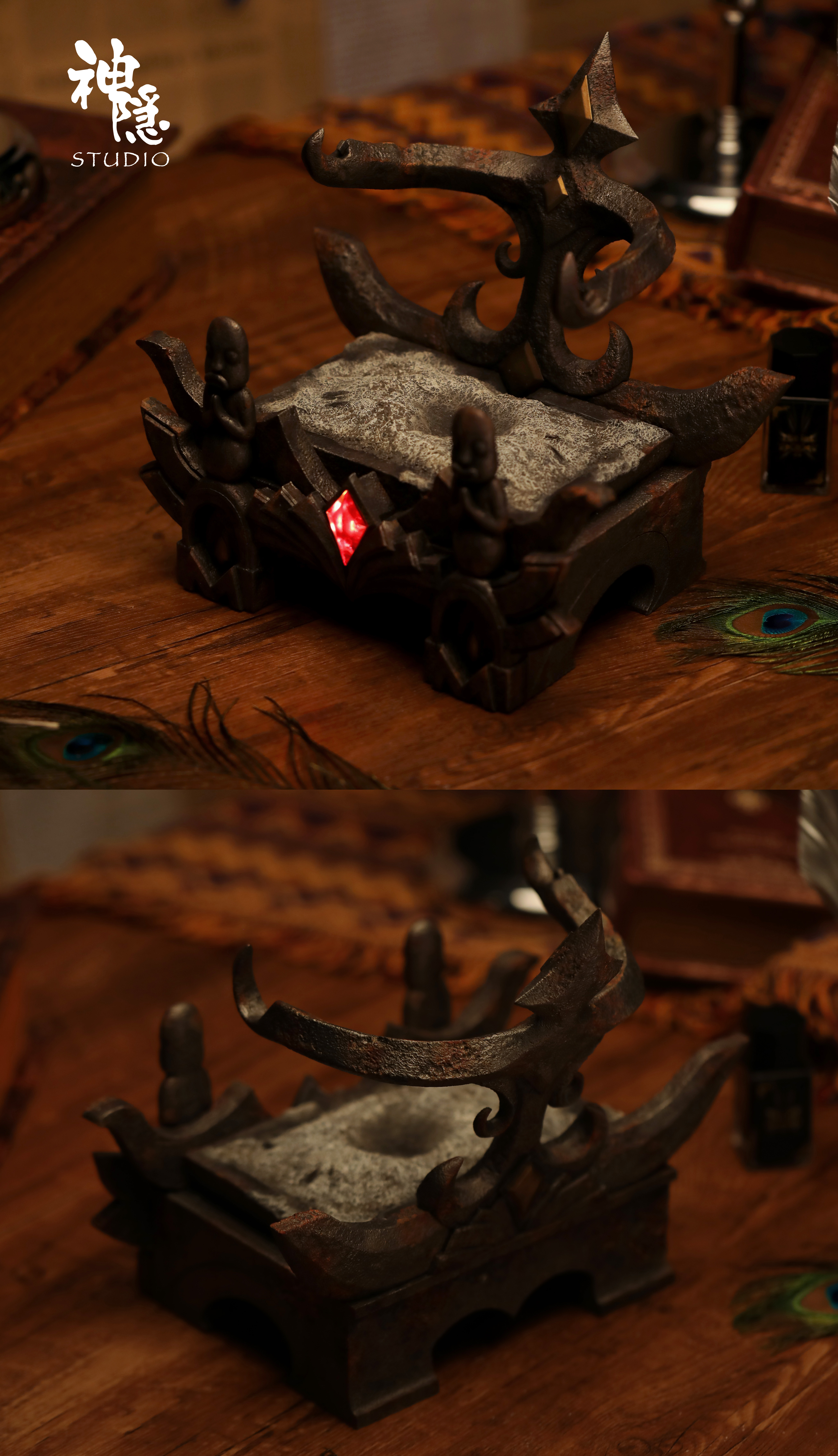 ShenYin Studio - Contract Magic Canon Calcifer with LED Statue(GK)