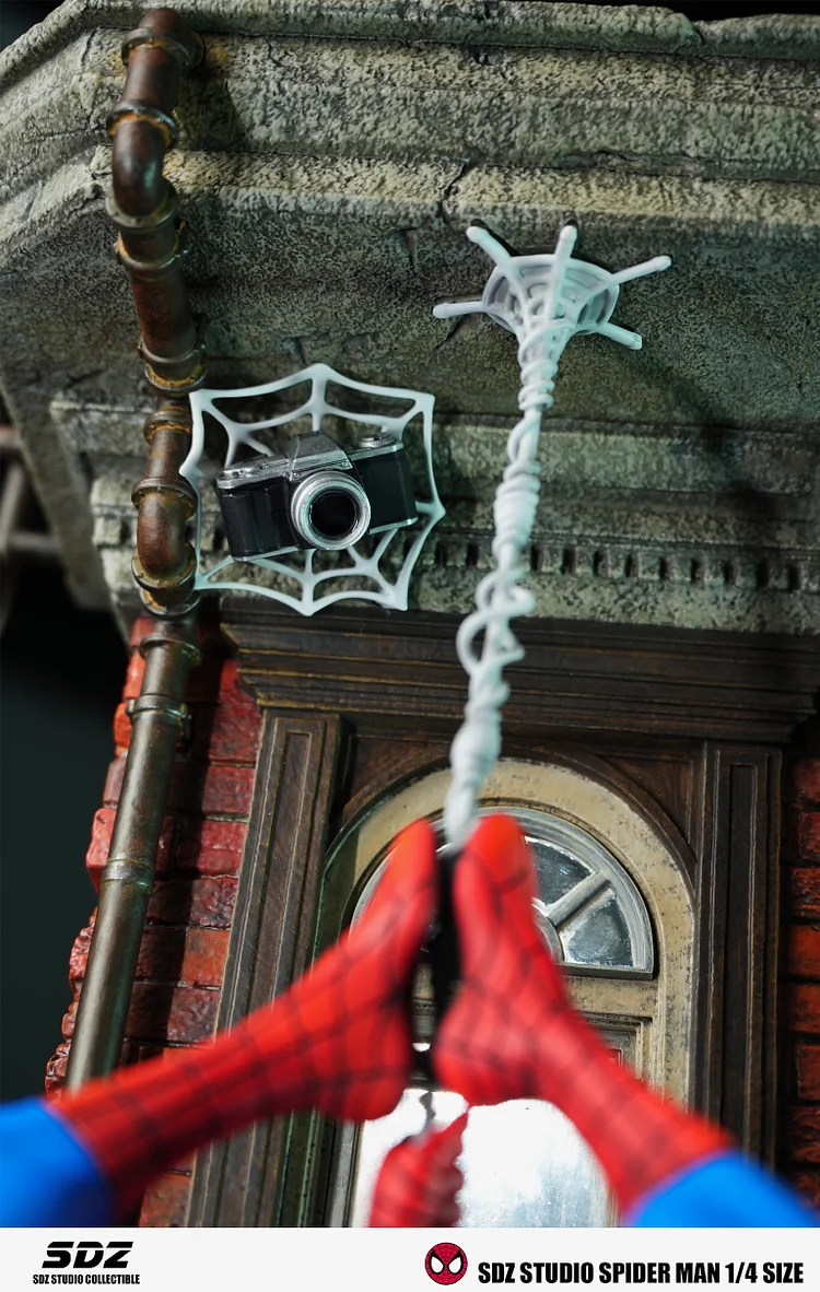 SDZ Studio - Marvel Upside down Spider Man 1/4 Statue(GK)