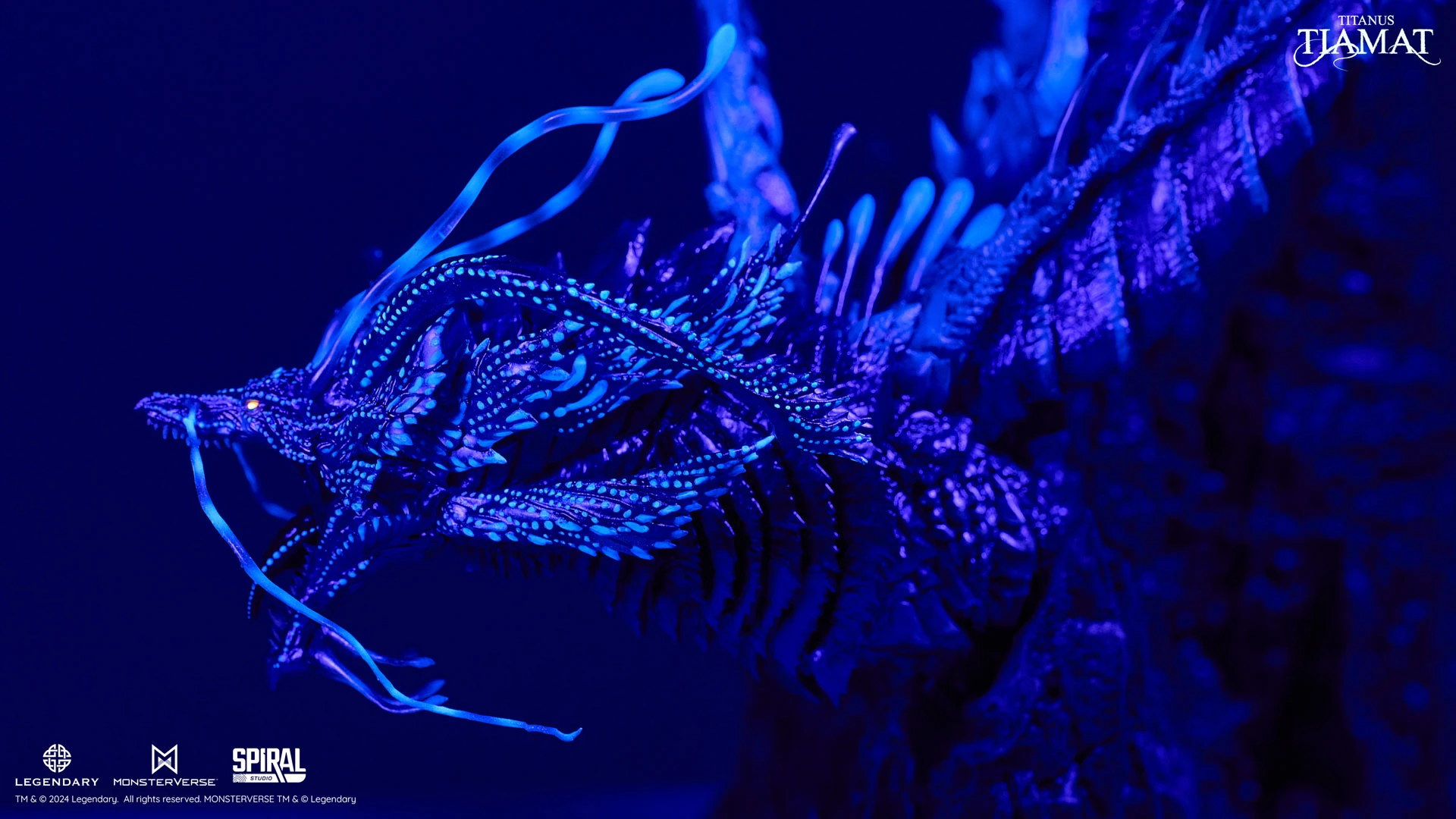 Spiral Studio x Legendary - Licensed Titanus Tiamat Sea Dragon (HoF Series) 