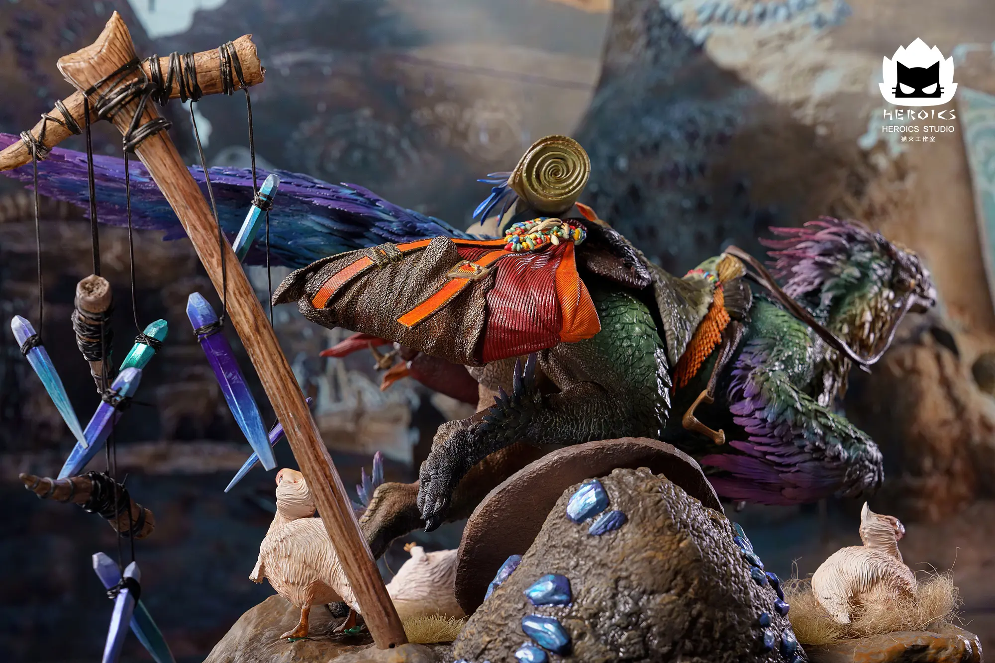 Heroics Studio - Seikret Monster Hunter Statue