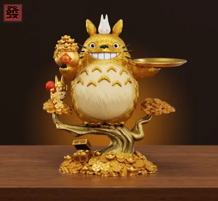 Fa Studio - Lucky Totoro Storage Ornament My Neighbor Totoro Statue