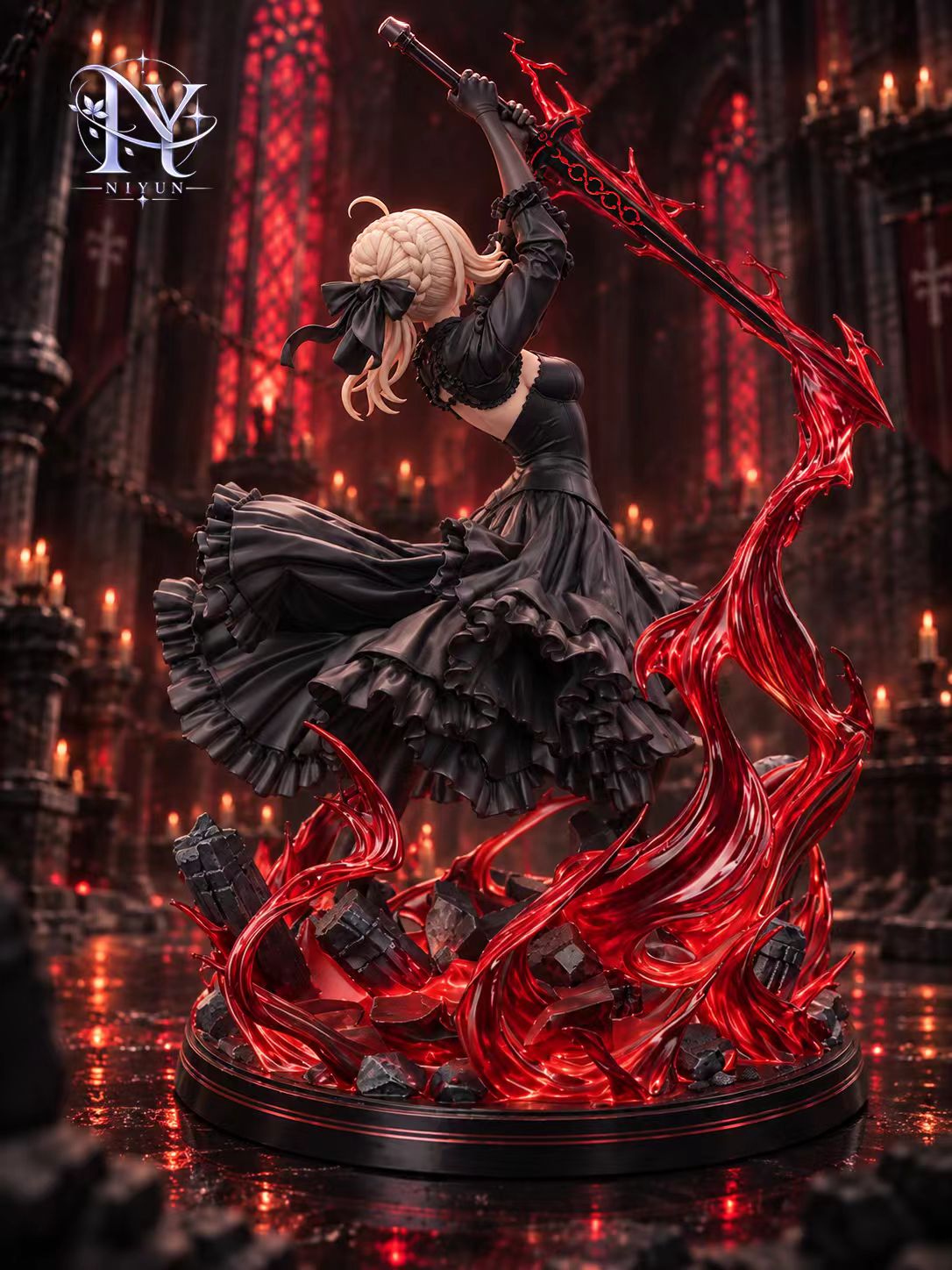 Ni Yun Studio Artoria Pendragon Dress Ver Fate Statue