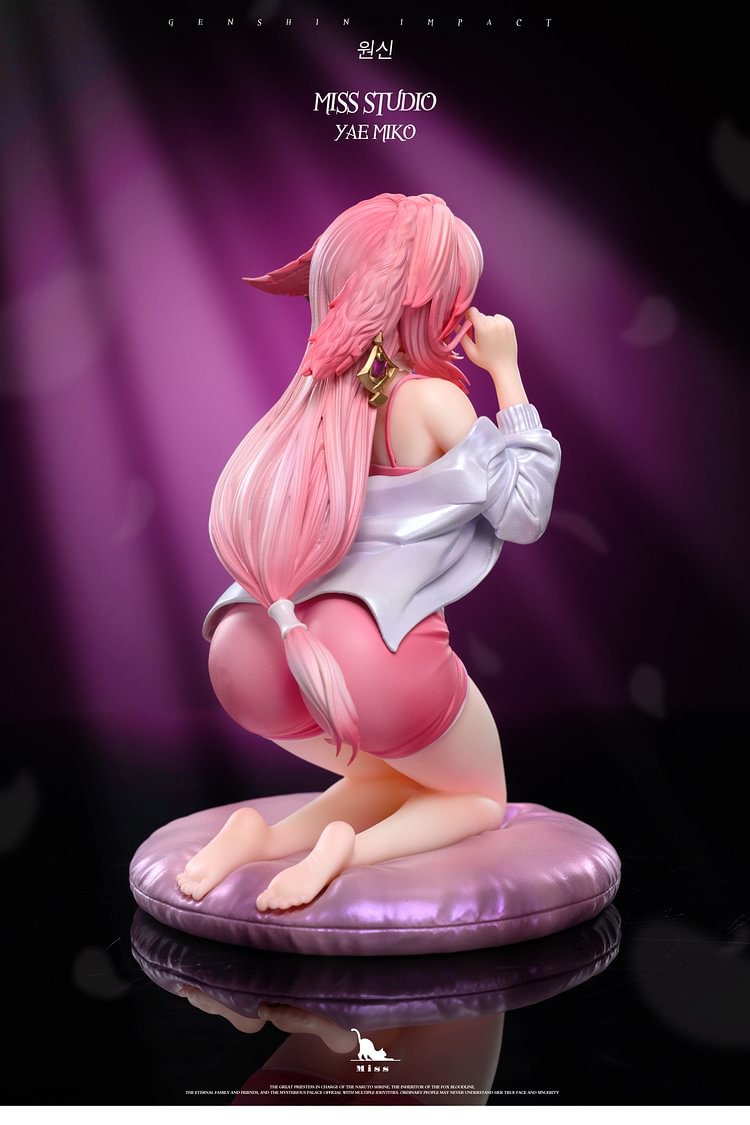 Miss Studio - Genshin Impact Realistic Style Home Leisure Yae miko Statue(GK)  (Adult 18+)-Statue Master