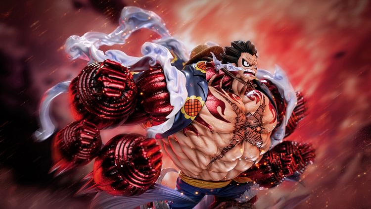 LX Studio - One Piece - gear 4 Luffy Statue(GK)