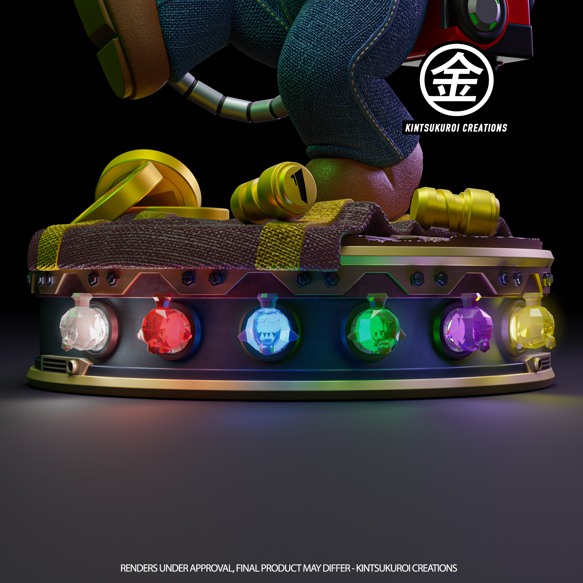 Kintsukuroi Creations Studio - Super Mario Luigi's Mansion 3