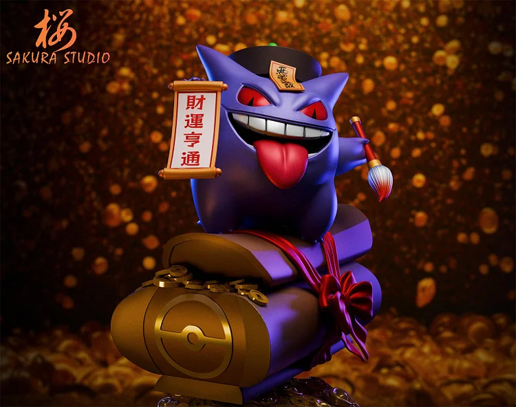 SAKURA Studio - Pokemon  - Wealth Gengar Resin Statue (GK)
