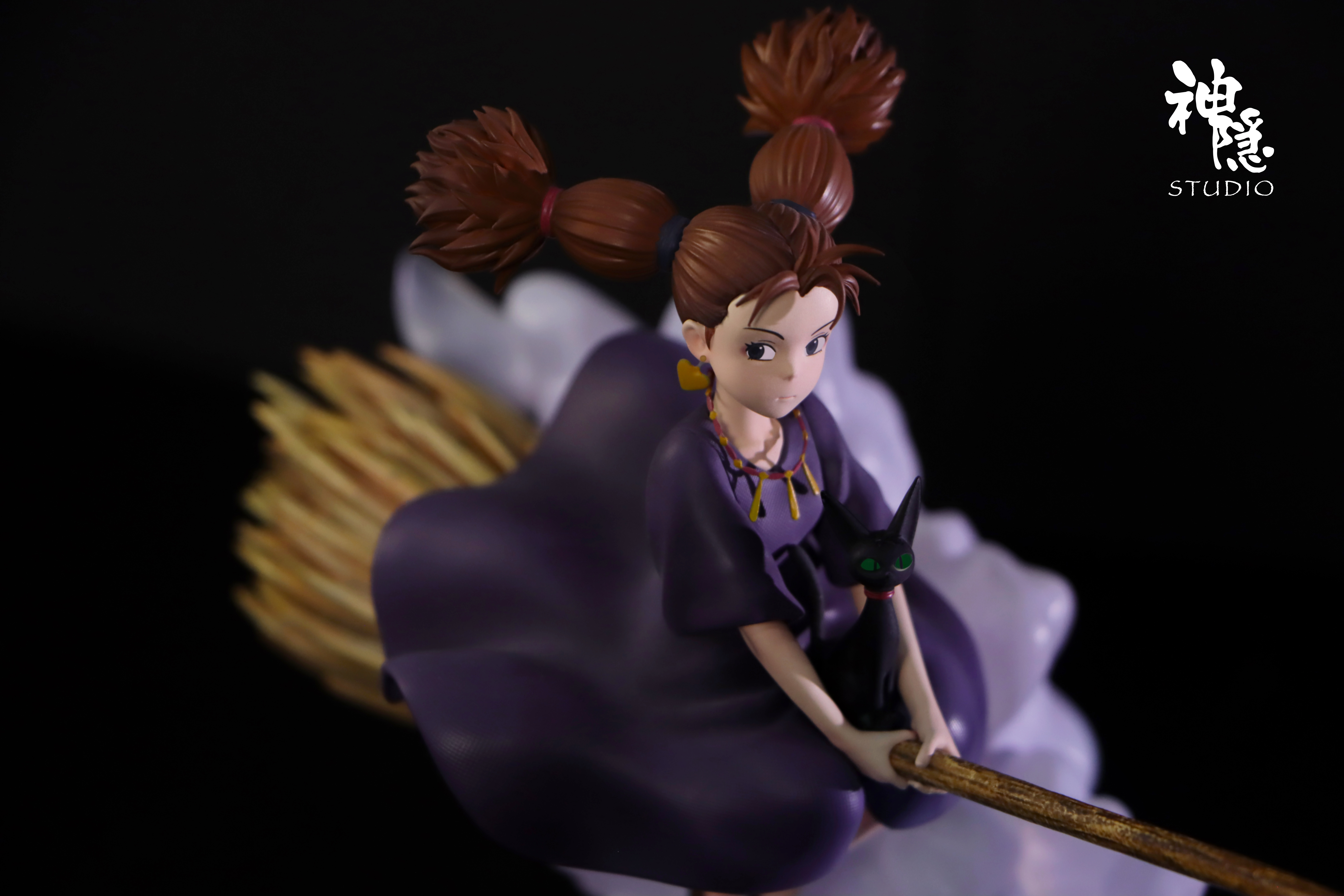 ShenYin Studio - Kiki's Delivery Service - Kiki & The Purple Witch with LED Statue(GK)