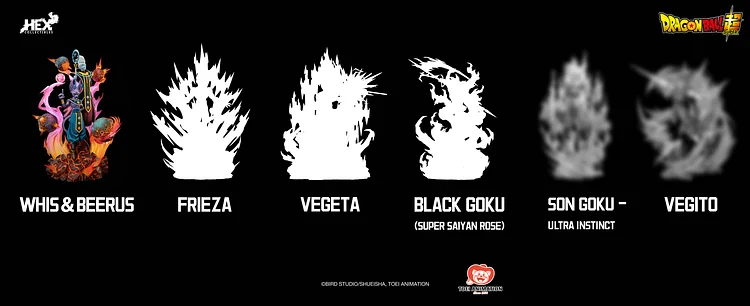 HEX Collectibles  - Beerus & Whis Licensed 1/4 Statue(GK)