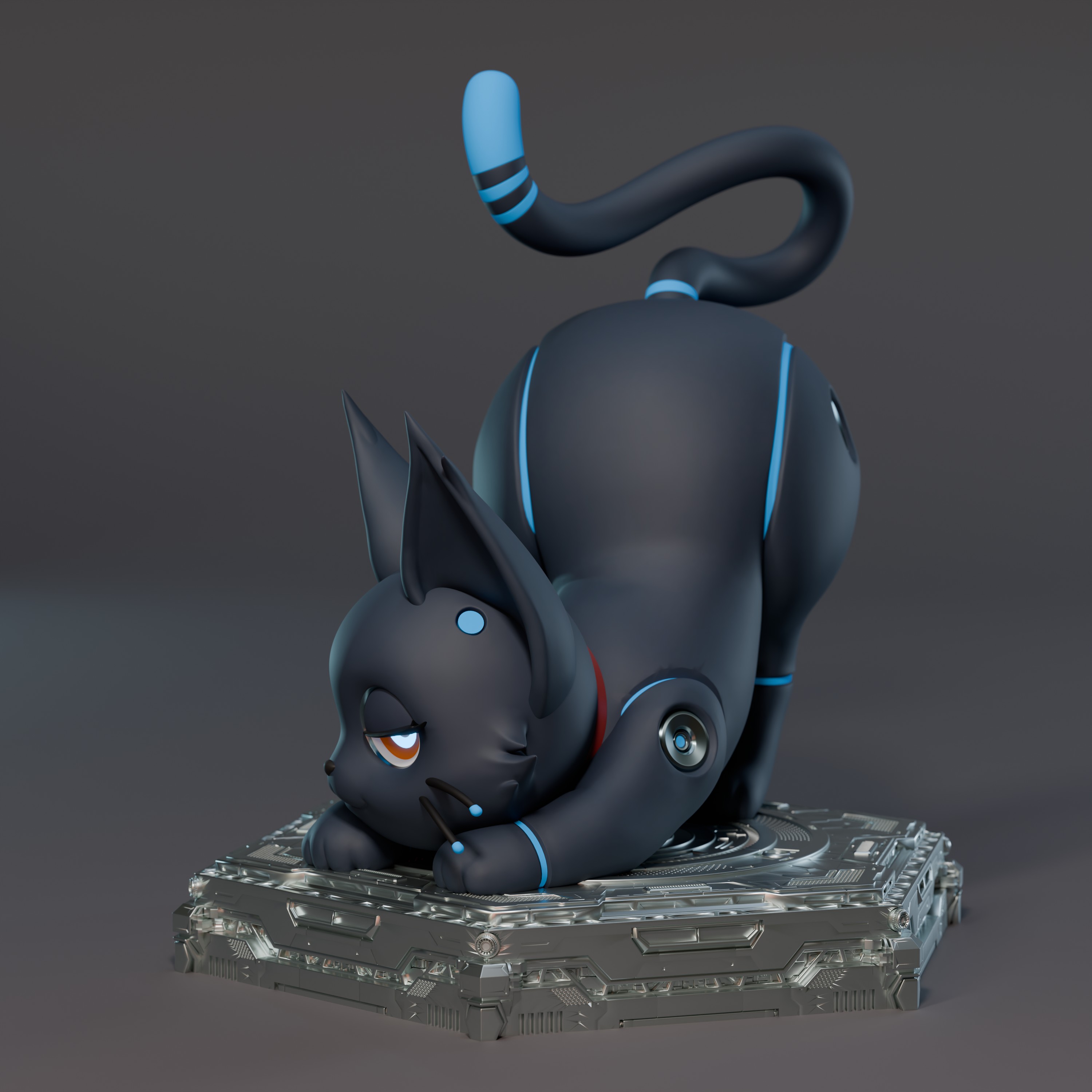 Spirit Demon Studio - Hi-Fi Rush Furry Series Doraemon 808 Statue(GK)