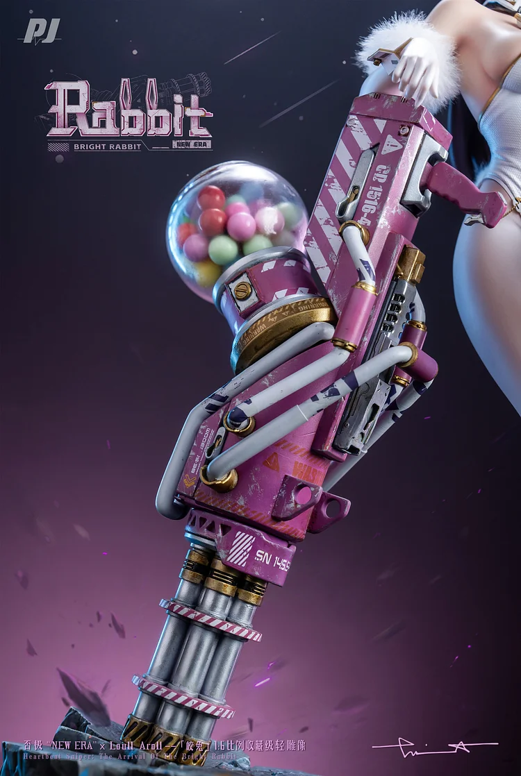 PiJi Studio - New Era xLoull AroLL Bright Rabbit PVC  Statue(GK)