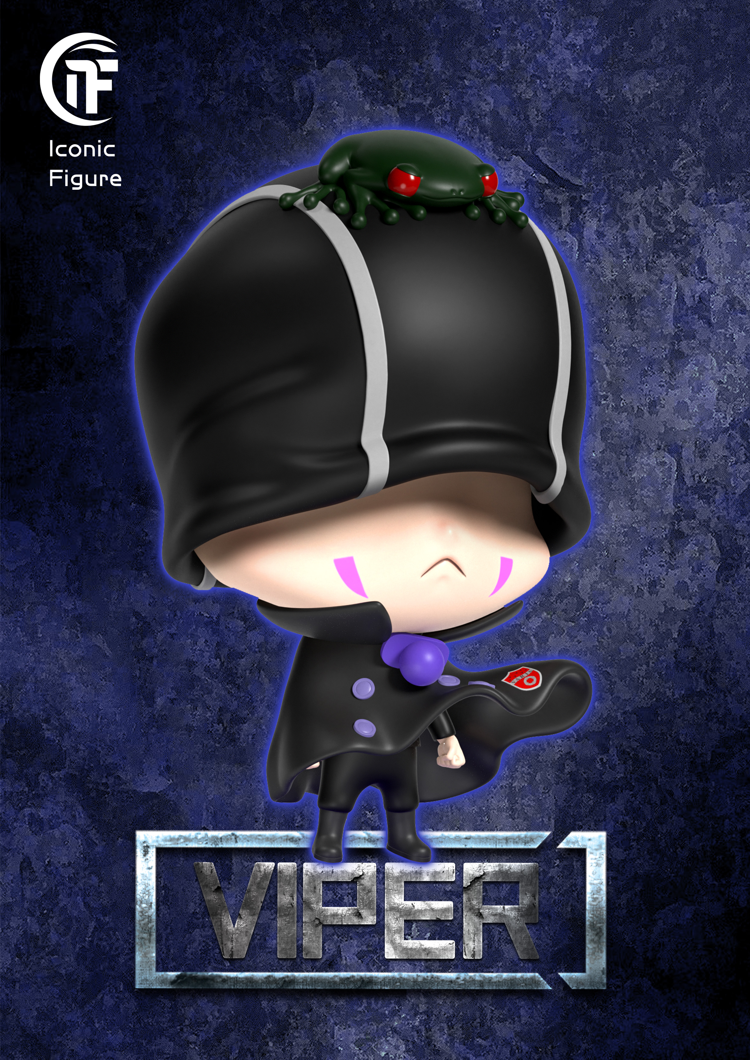 Iconic Figure Studio - Katekyo Hitman Reborn Arcobaleno 05 Viper Statue(GK)