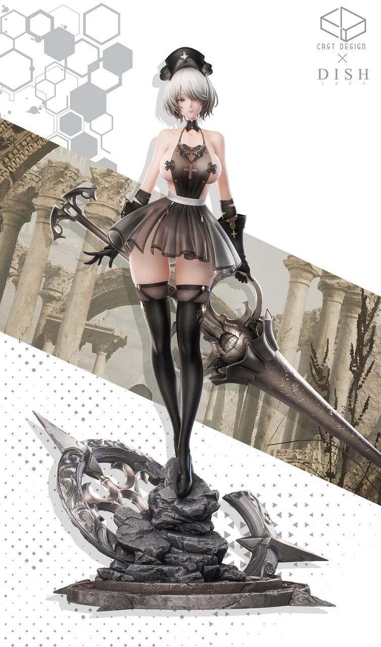 Cast Design Studio - 2B NieR: Automata Statue 