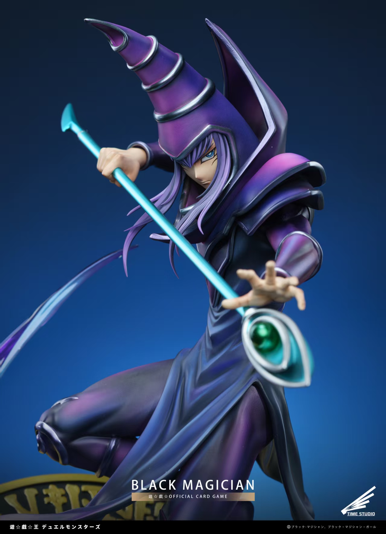 Time studio Yu-Gi-Oh series  Dark Magician and Dark Magician Girl 1/6 statues