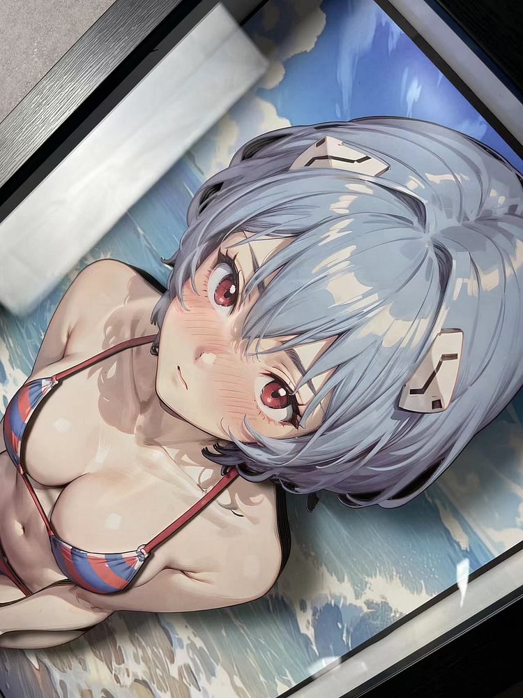 IN-STOCK Dorobou Neko Studio - EVA - DSMG-049 Decorative Painting of Ayanami Rei Scene