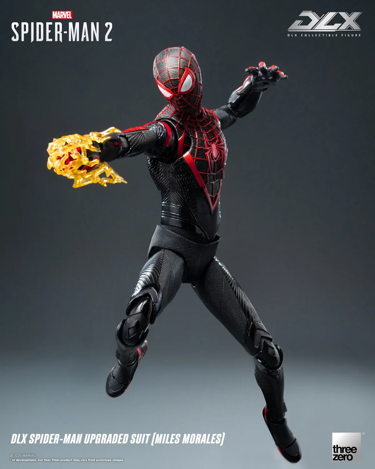 Threezero - Marvel’s Spider-Man 2 DLX Spider-Man Upgraded Suit (Miles Morales) 3Z09440C0 (Licensed)Statue 