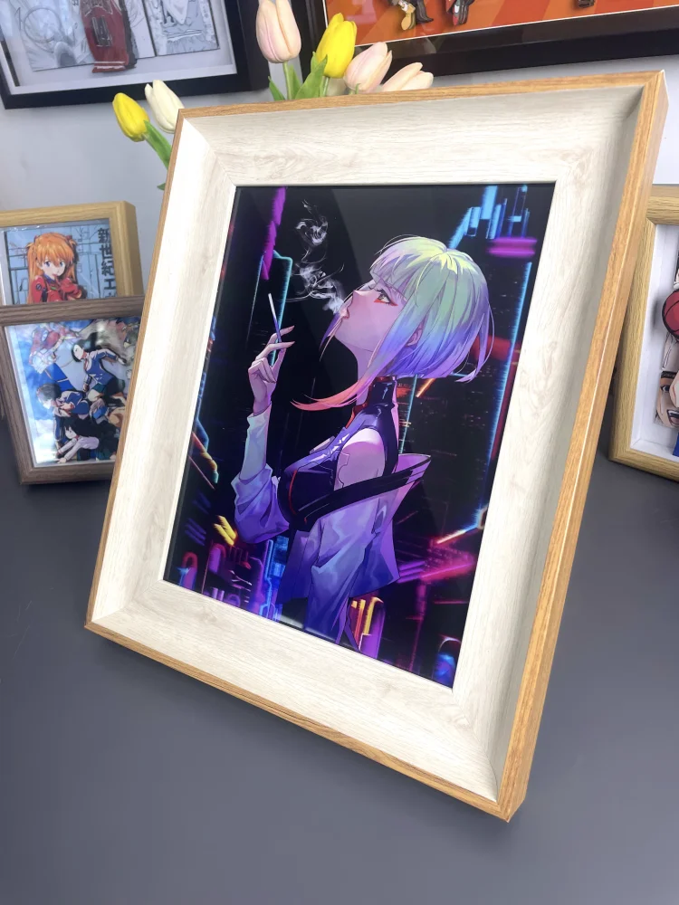MOMO Studio - CYBERPUNK EDGERUNNERS - Decorative Painting of Lucy Scene Painting
