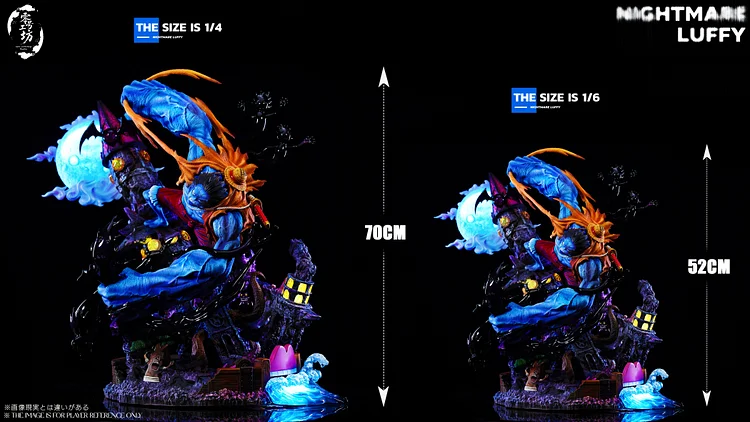 Zero WorkShop Studio & TMD Studio - ONE PIECE - Nightmare luffy Statue(GK)