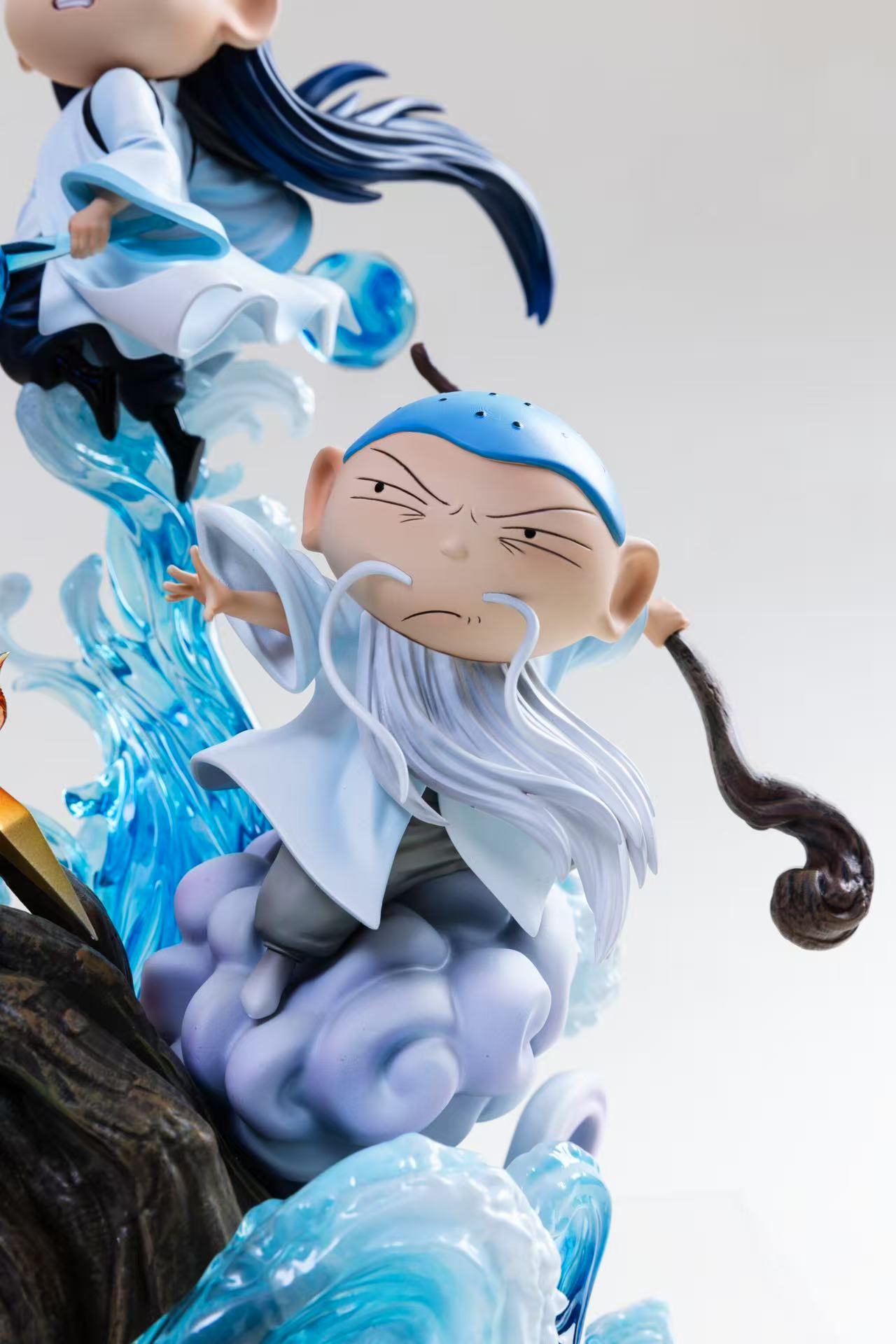 M.H.T Studio - Crayon Shin chan Shinnosuke Nohara & Masao Sato & Toru Kazama COS Fengshen Series Nezha Statue(GK)