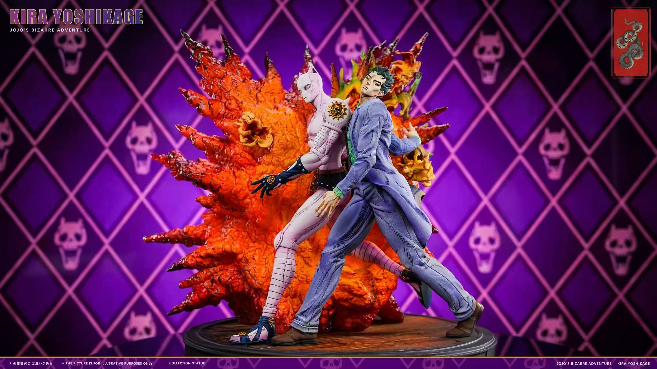 Meraki Studio Yoshikage Kira JOJO statue