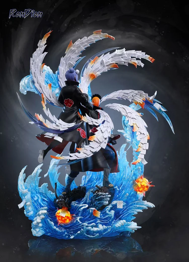 RanDian Studio - Tobi vs Konan 1/7 Statue(GK)-Statue Master