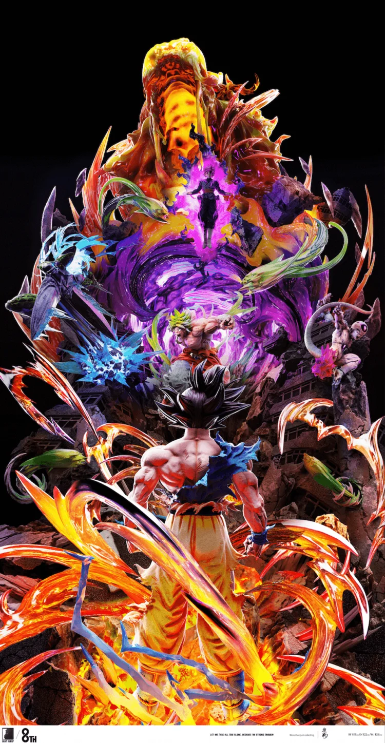 LAST SLEEP Studio - Dragon Ball Anniversary SS Series: Fighting Statue(GK)