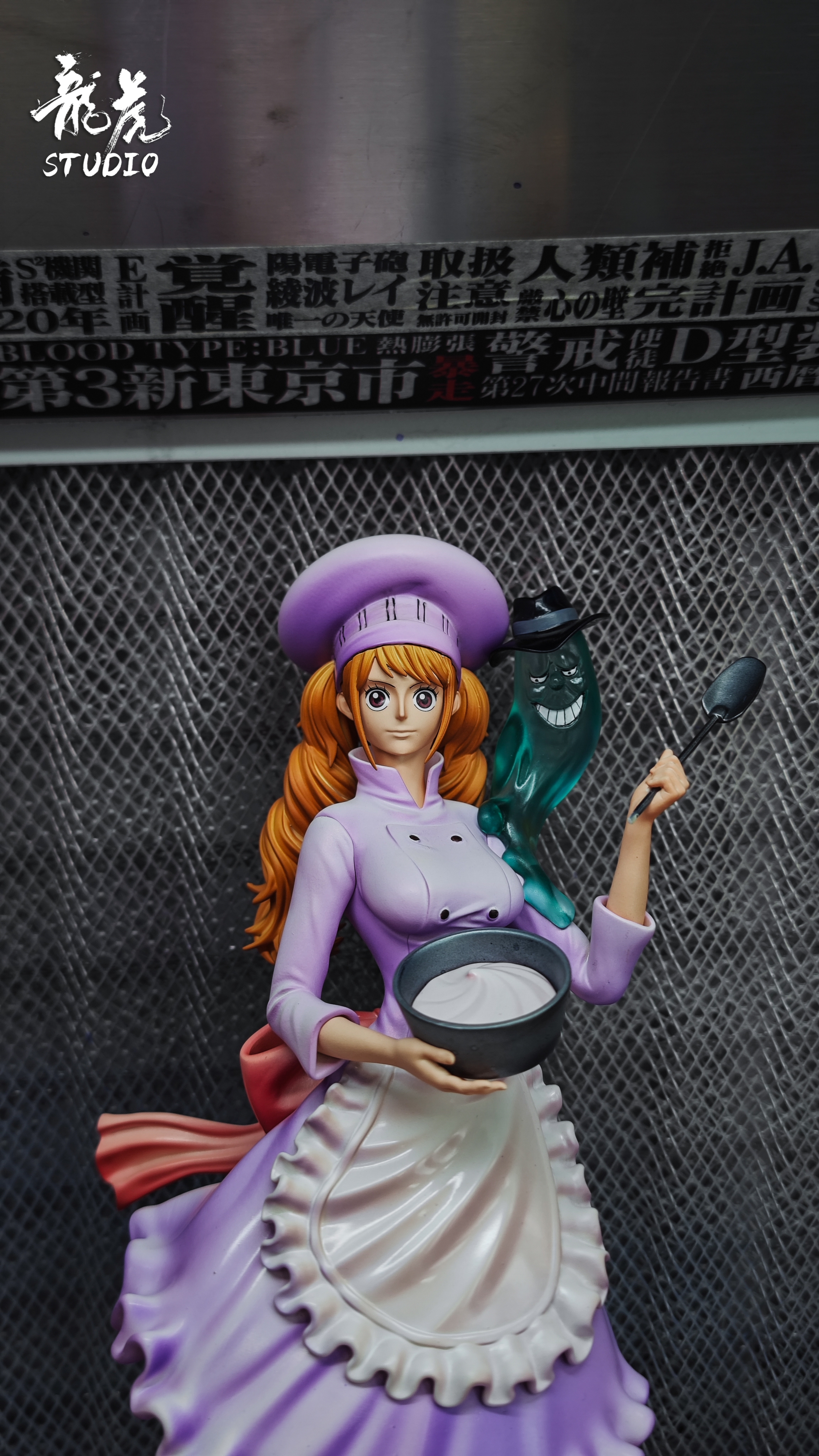 Long Hu Studio - One Piece Big Mom Pirates Series 01 Charlotte Pudding Statue(GK)