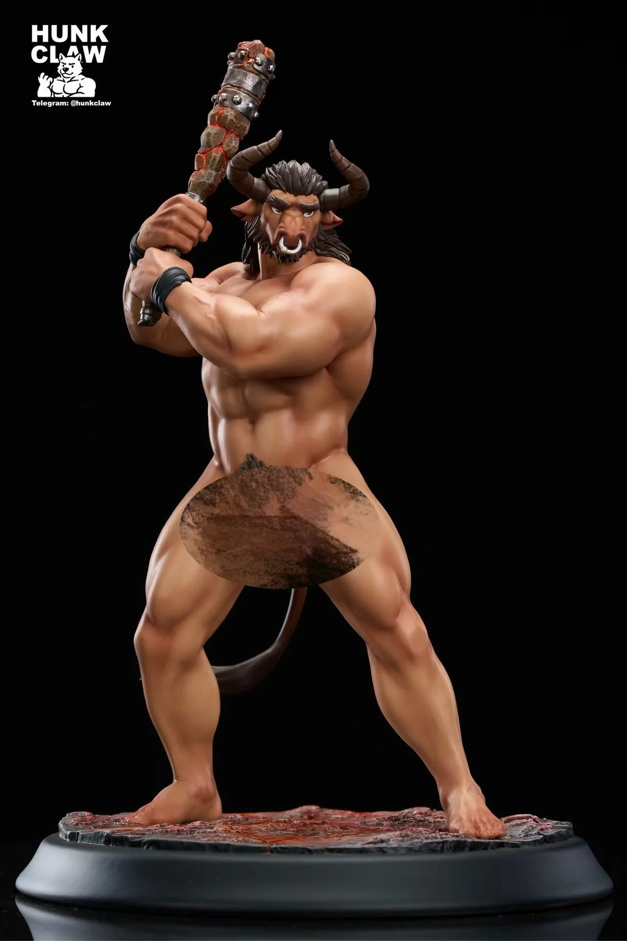 HUNK CLAW Studio - Bull Mount Original Statue