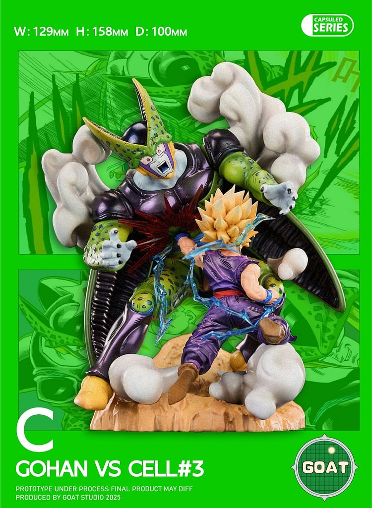 GOAT Studio - Dragon Ball Capsule Series Chapter 1 Cell Chapter Statue(GK)
