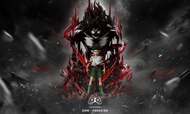 PG Studio  - HUNTER X HUNTER -Dark Gon Freecss 1/6 Scale Statue(GK)