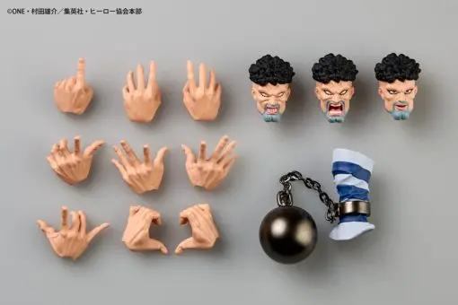 Kaiyodo - Revoltech Amazing Yamaguchi One-Punch Man Puri-Puri Prisoner (Licensed)Statue