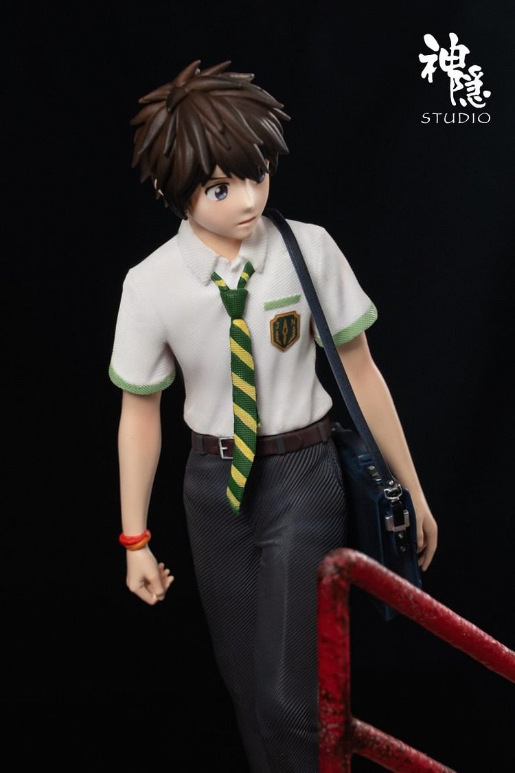 Shen Yin Studio - Your Name Silhouette Moment Series Mitsuha Miyamizu & Taki Tachibana Statue(GK)-Statue Master