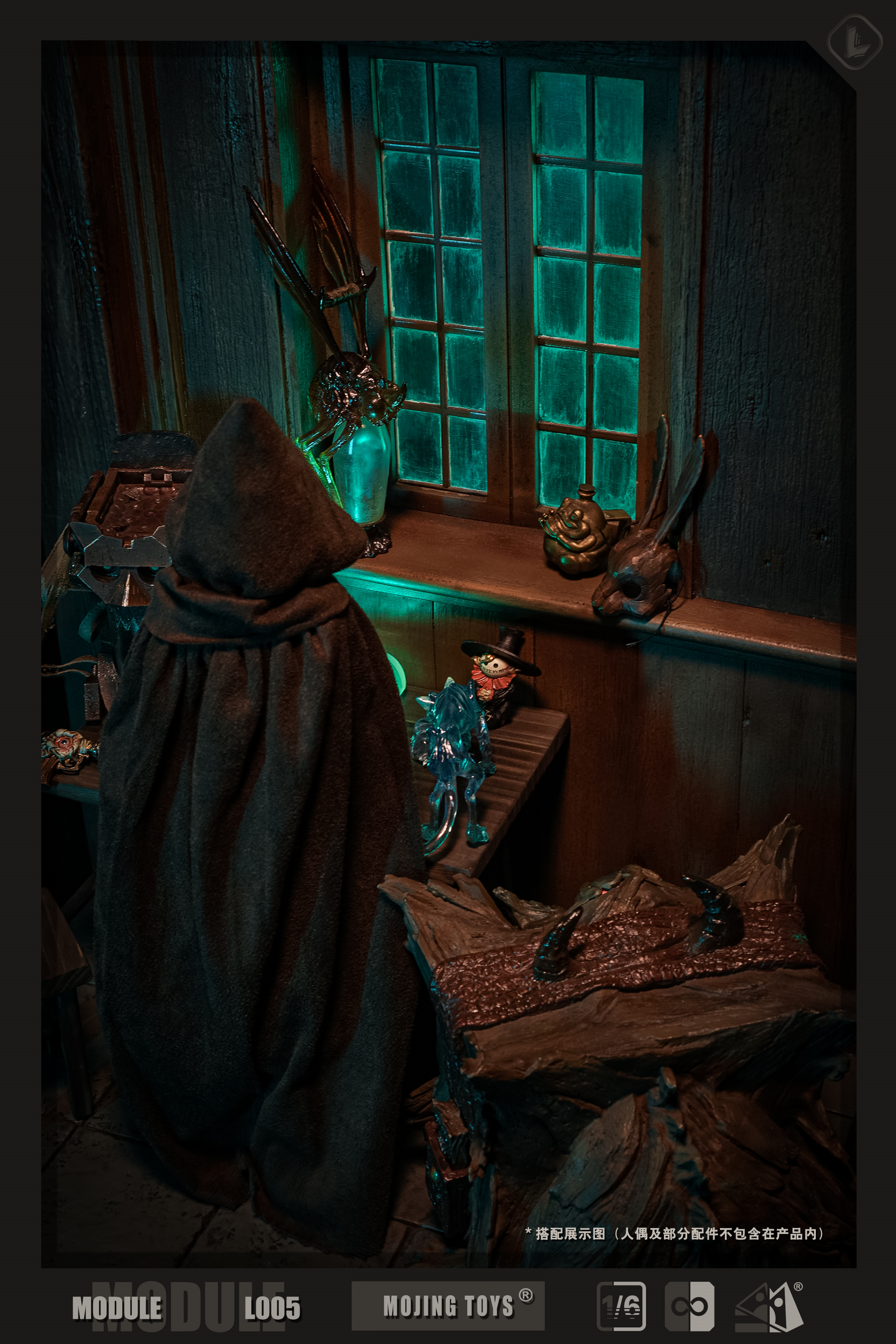 MOjingToys - Lord of the Rings Module series L005 Middle-earth Tavern (Prancing Pony Inn) DIORAMA BASE 1/6 (Licensed) Scene-Statue Master