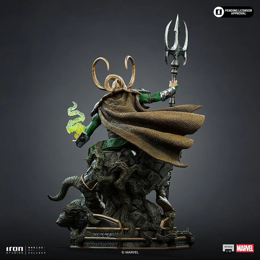 Iron Studio - Loki Laufeyson Marvel Comics Art Scale Statue MARCAS135726-10 Licensed