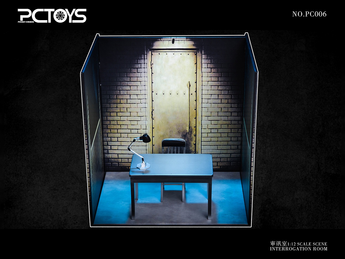 PCTOYS Studio - DC 1/12 Joker vs. Batman Confrontation Scene Desk & Chair Set PC006