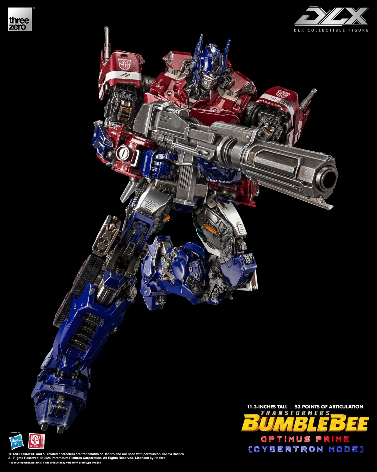Pre-order Threezero Transformers Bumblebee DLX Optimus Prime Cybertron Mode 3Z06500W0