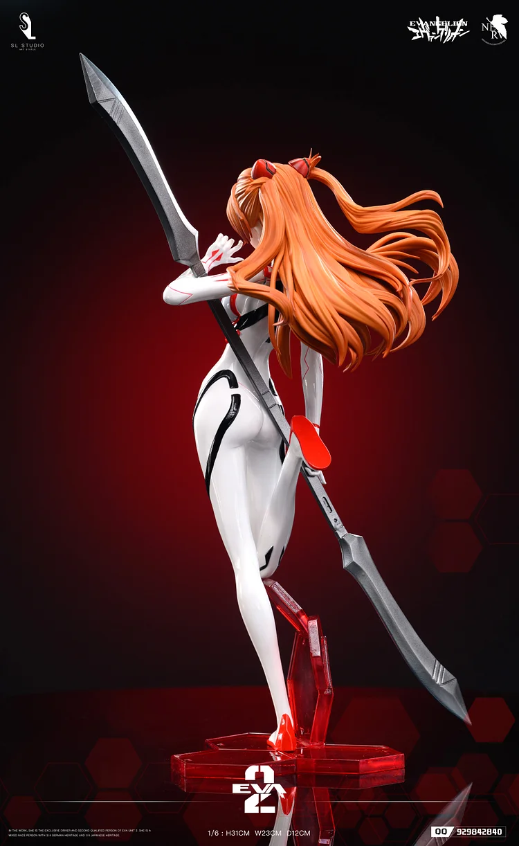 SL Studio - Asuka Langley Soryu - Combat suit Asuka Statue(GK)