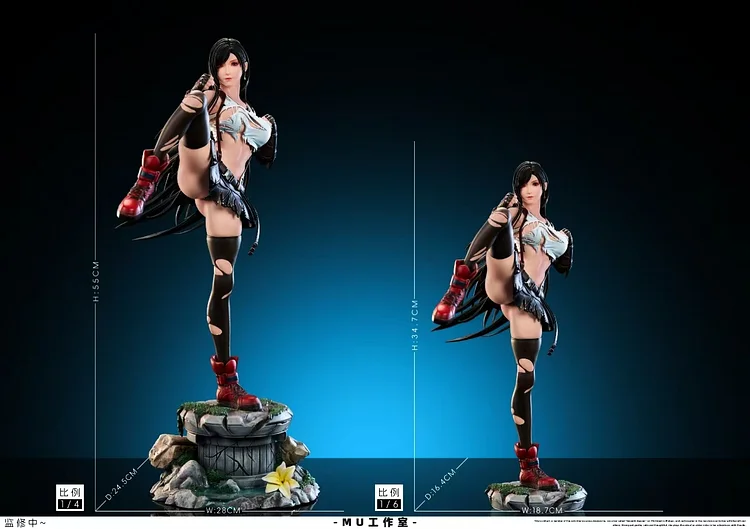 MU Studio - (FF7) Final Fantasy - Tifa Lockhart  1/4 & 1/6 Scale Statue(GK) (Adult 18+)