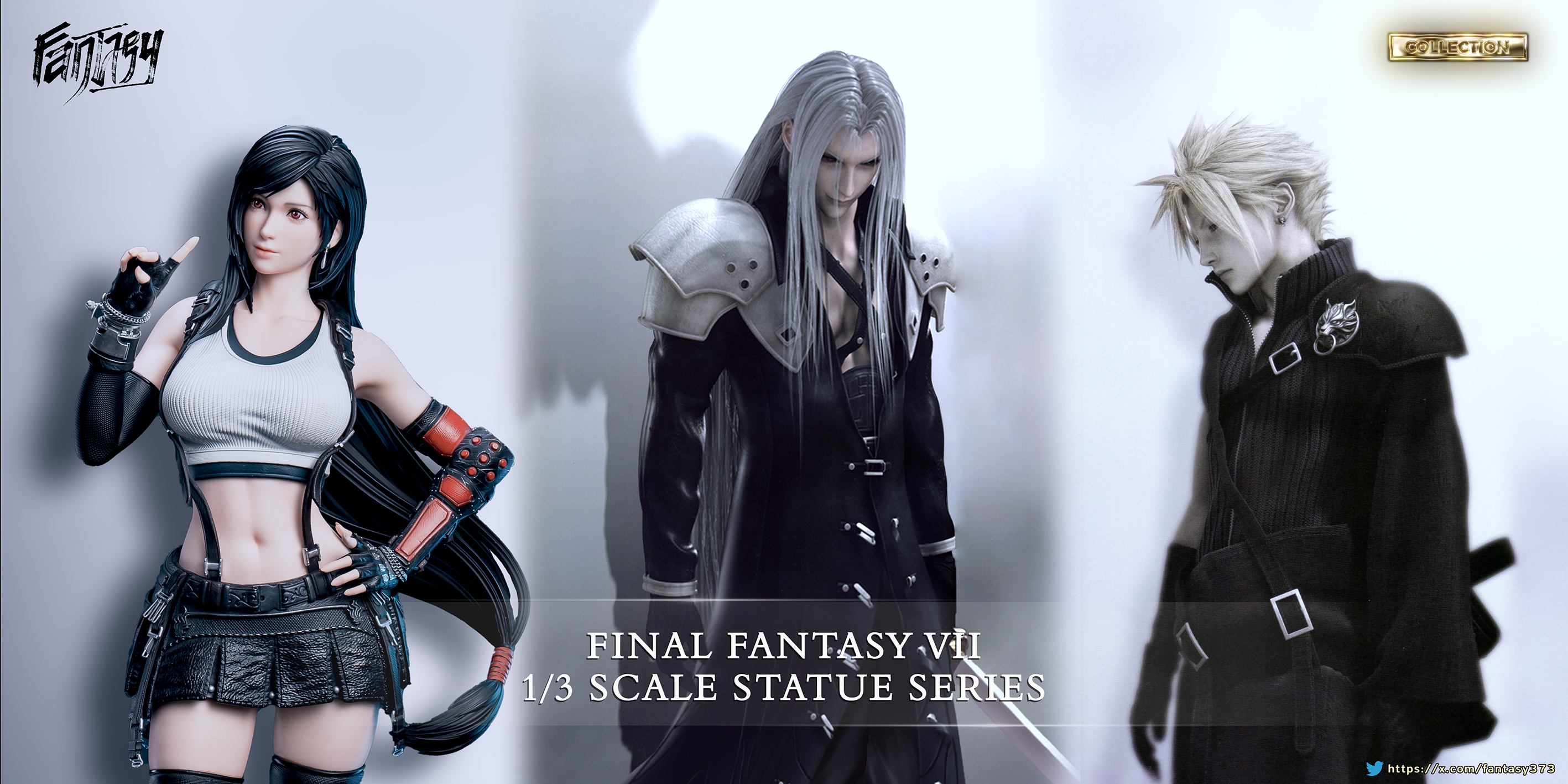 FANTASY Studio - Final Fantasy FF Collector Series 001 Tifa 1/3 & 1/6 Statue(GK)