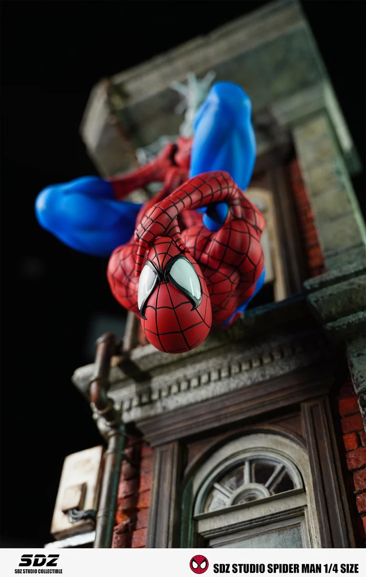 SDZ Studio - Marvel Upside down Spider Man 1/4 Statue(GK)